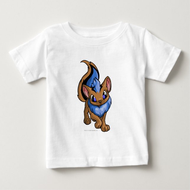 T-shirt Pour Bébé Bleu de Xweetok (Devant)