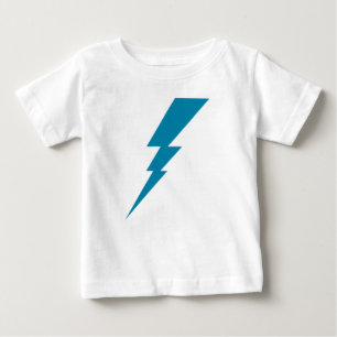 T-shirt Pour Bébé Bleu éclair
