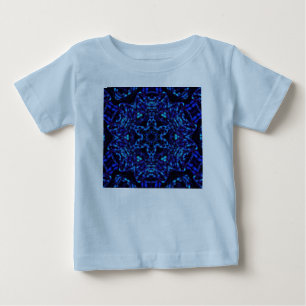 T-shirt Pour Bébé Bleu intense