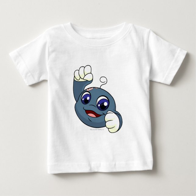 T-shirt Pour Bébé Bleu Kiko (Devant)