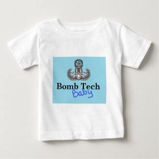 T-shirt Pour Bébé bleus layette de technologie de bombe