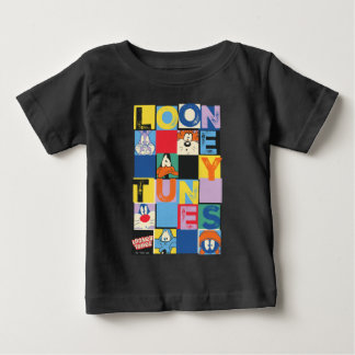 T-shirt Pour Bébé Blocs de contrôle de caractères LOONEY TUNES™