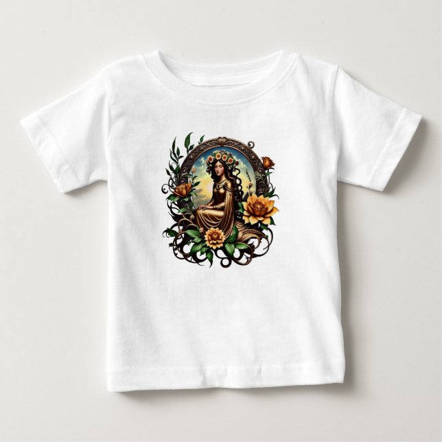 T-shirt Pour Bébé Blossom (Devant)