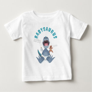 T-shirt Pour Bébé Blue Babysaurus T-rex 