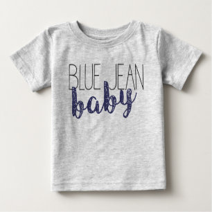 T-shirt Pour Bébé Blue Jean Baby Pop Culture Nouveauté Musique