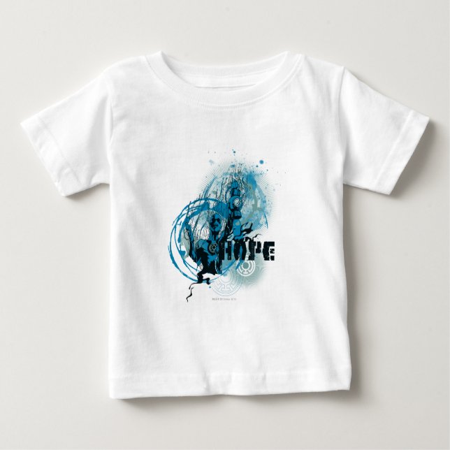 T-shirt Pour Bébé Blue Lantern Graphic 3 (Devant)