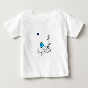 T-shirt Pour Bébé Bluebird à Noël
