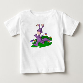 T-shirt Pour Bébé Blumaroo pourpre défilant à travers l'île de Roo