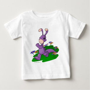 T-shirt Pour Bébé Blumaroo pourpre marchant par l'île de Roo