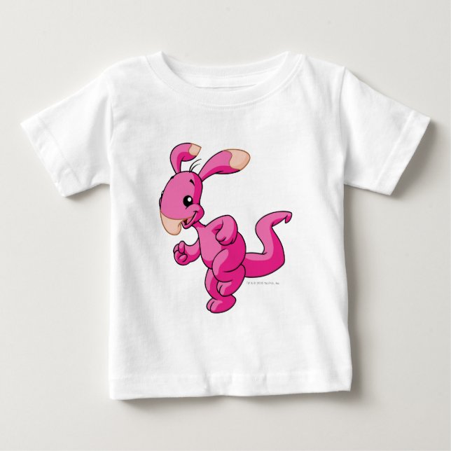 T-shirt Pour Bébé Blumaroo rose (Devant)
