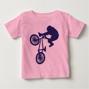 T-shirt Pour Bébé BMX Biker