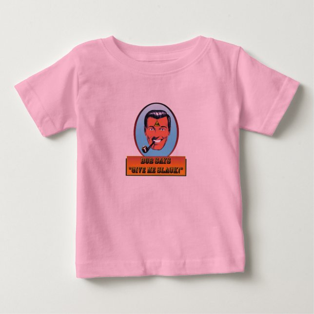T-shirt Pour Bébé Bob Dobbs, 'Donne-moi le parfum' (Devant)