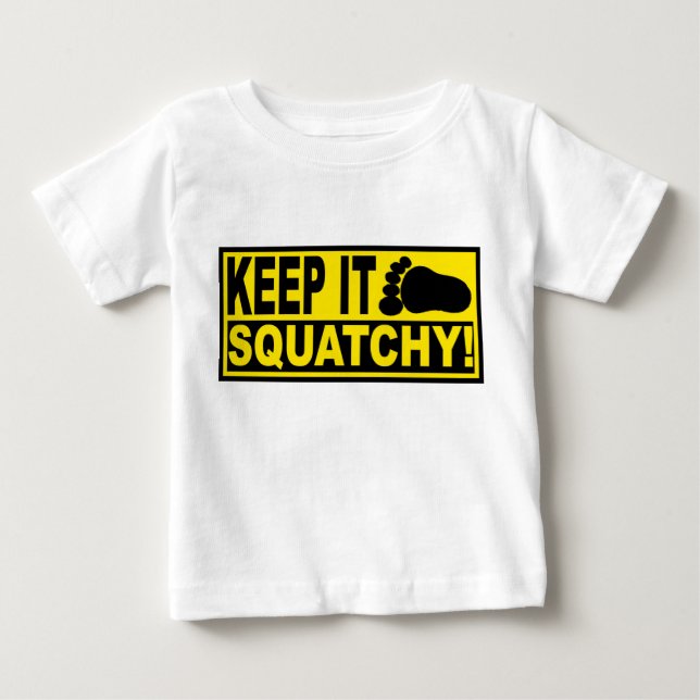 T-shirt Pour Bébé Bobo original et plus vendu LE GARDENT SQUATCHY ! (Devant)