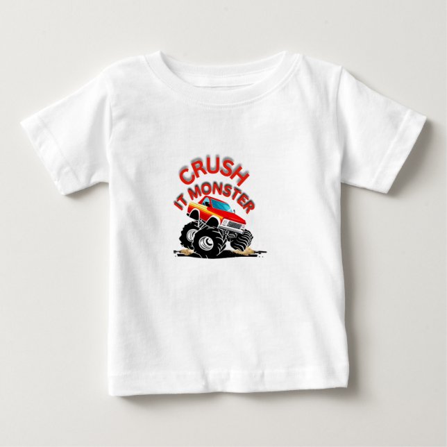 T-shirt Pour Bébé bodie bebe car (Devant)