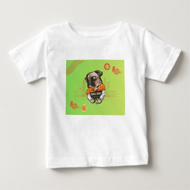 T-shirt Pour Bébé Body bébé en jersey (Devant)