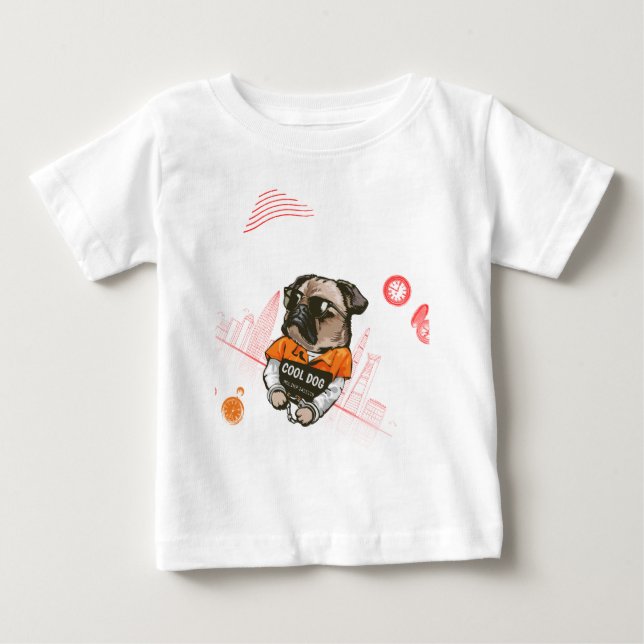 T-shirt Pour Bébé Body bébé en jersey (Devant)