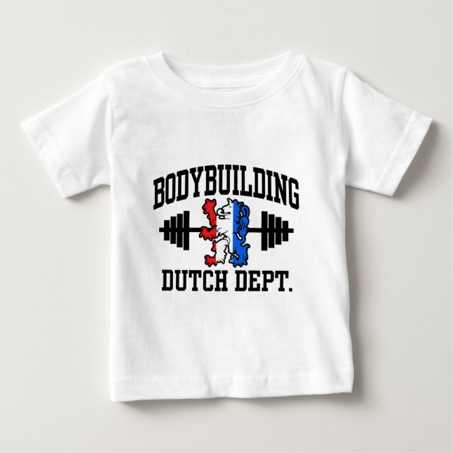 T-shirt Pour Bébé Bodybuilding (Devant)