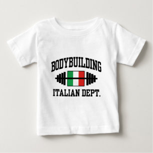T-shirt Pour Bébé Bodybuilding italien