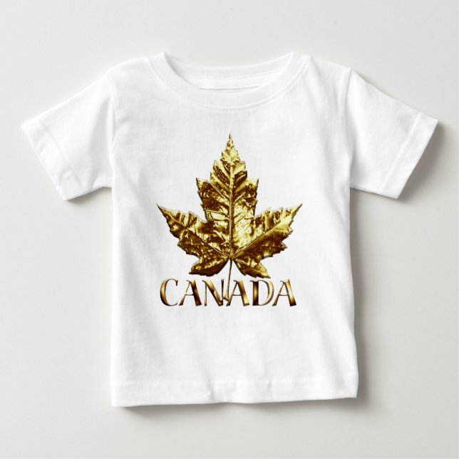 T-shirt Pour Bébé Bodys bébé drapeau du Canada Tootoo Bébé Canada Vê (Devant)
