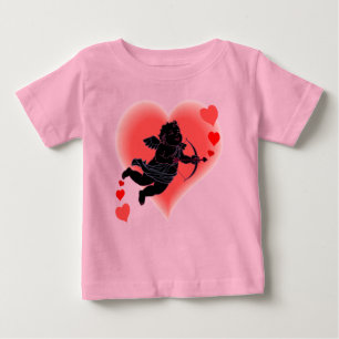T-shirt Pour Bébé Bodysuit bébé Saint-Valentin Cupidon Body bébé en 