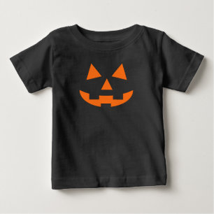 T-shirt Pour Bébé Bodysuit Jack-o'-lantern Citrouille visage bébé