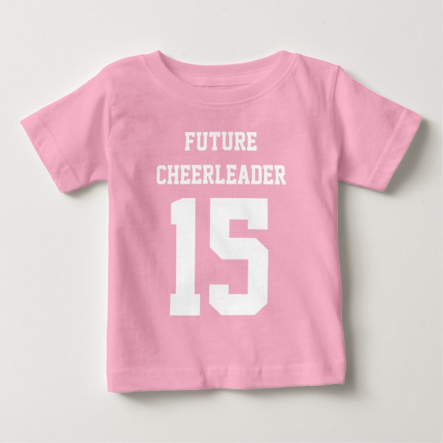 T-shirt Pour Bébé Bodysuit Jersey de football féminin sur mesure (Devant)