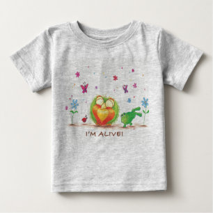 T-shirt Pour Bébé Bodysuit Sprout bio ALIVE !