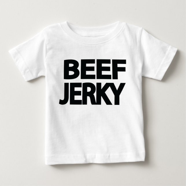 T-SHIRT POUR BÉBÉ BŒUF SÉCHÉ (Devant)