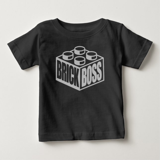 T-shirt Pour Bébé Boîtier en briques (Devant)