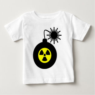 T-shirt Pour Bébé Bombe nucléaire