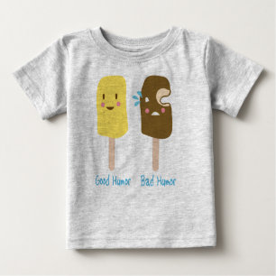 T-shirt Pour Bébé Bon humour, mauvais humour