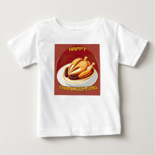 T-shirt Pour Bébé bon thanksgiving