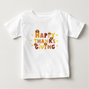T-shirt Pour Bébé Bon thanksgiving Baby Outfit