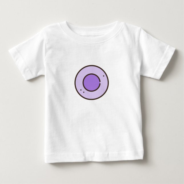 T-shirt Pour Bébé bonbon (Devant)