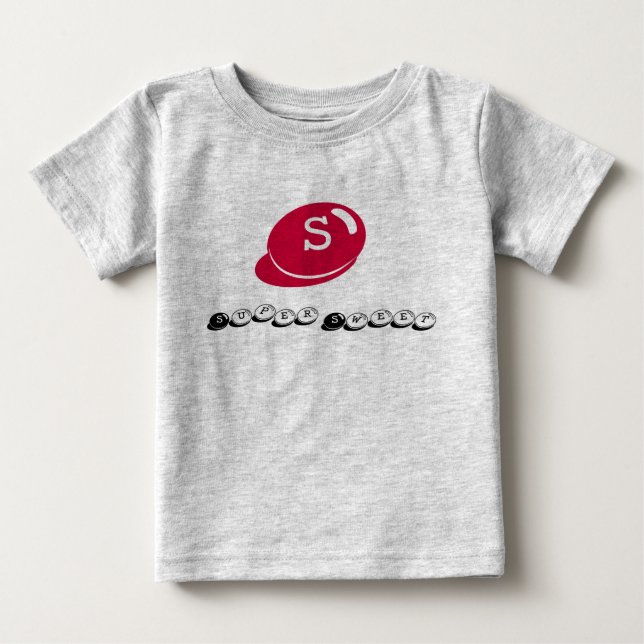 T-shirt Pour Bébé Bonbon superbe (Devant)
