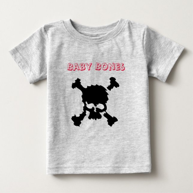T-shirt Pour Bébé Bones LiL pour bébés (Devant)