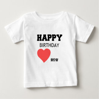 T-SHIRT POUR BÉBÉ BONJOUR DE NAISSANCE MAMAN