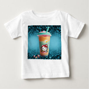 T-shirt Pour Bébé Bonjour kity sipper