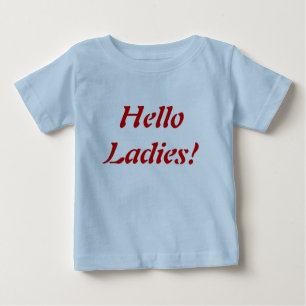 T-shirt Pour Bébé Bonjour mesdames !