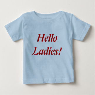 T-shirt Pour Bébé Bonjour mesdames !