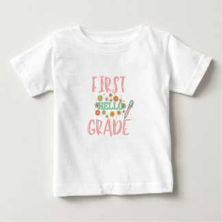 T-shirt Pour Bébé Bonjour première année