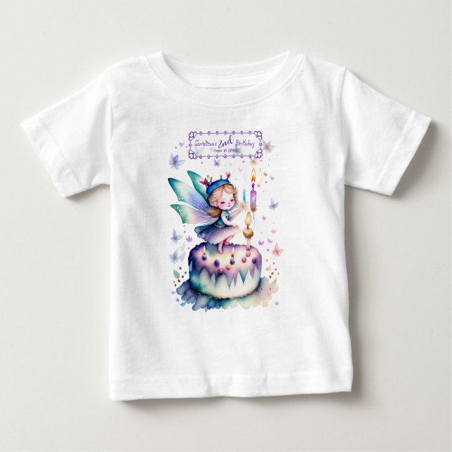 T-shirt Pour Bébé Bonne fête d'anniversaire 01 (Devant)