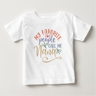 T-shirt Pour Bébé Bonne Idée De Conception Pour Grand-Mère
