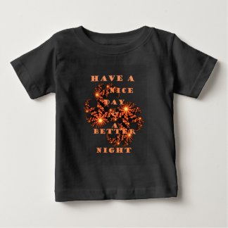 T-shirt Pour Bébé Bonne journée et meilleure nuit