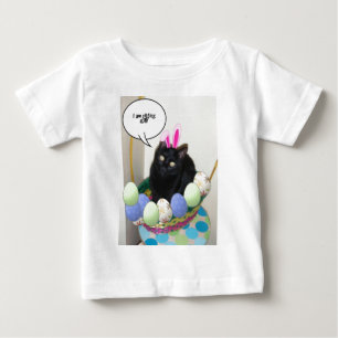 T-shirt Pour Bébé Bonne Pâques Kitty