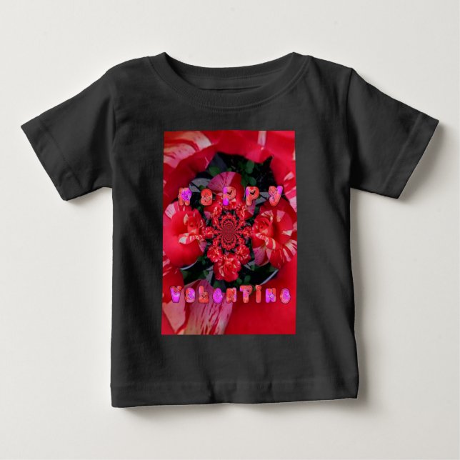 T-shirt Pour Bébé Bonne Saint Valentin.png (Devant)