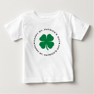 T-shirt Pour Bébé Bonne St. Patrick's Day Shamrock Lucky Charm