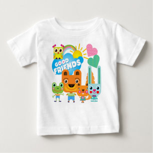 T-shirt Pour Bébé Bons amis d'animaux