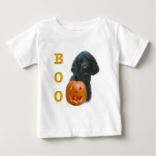 T-shirt Pour Bébé Boo de caniche (revêtement noir)
