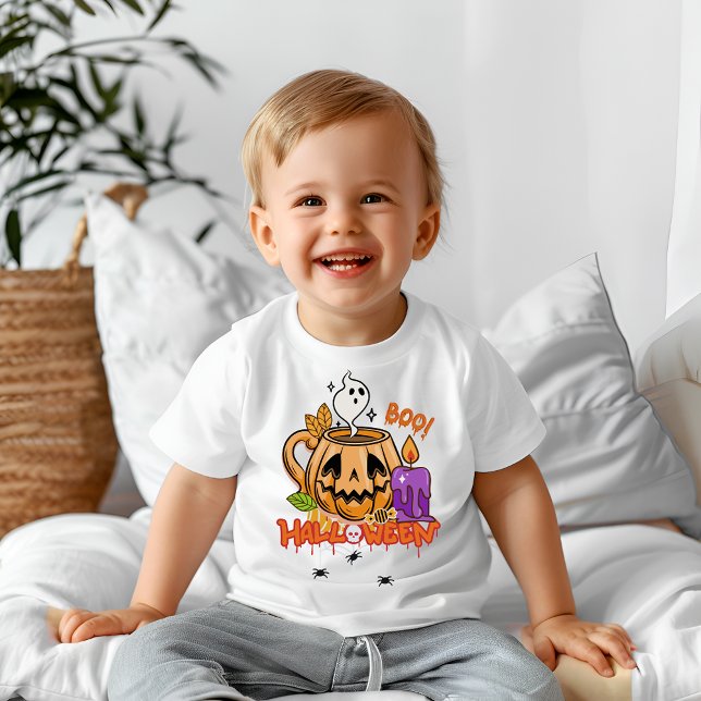 T-shirt Pour Bébé Boo halloween (Créateur téléchargé)